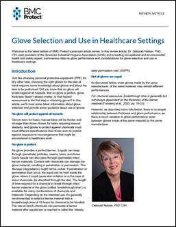 Glove Selection and Use in Healthcare Settings