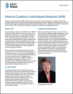 How to Conduct a Job Hazard Analysis