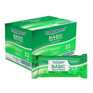 TenderProtect® Basic Adult Wipes, 8